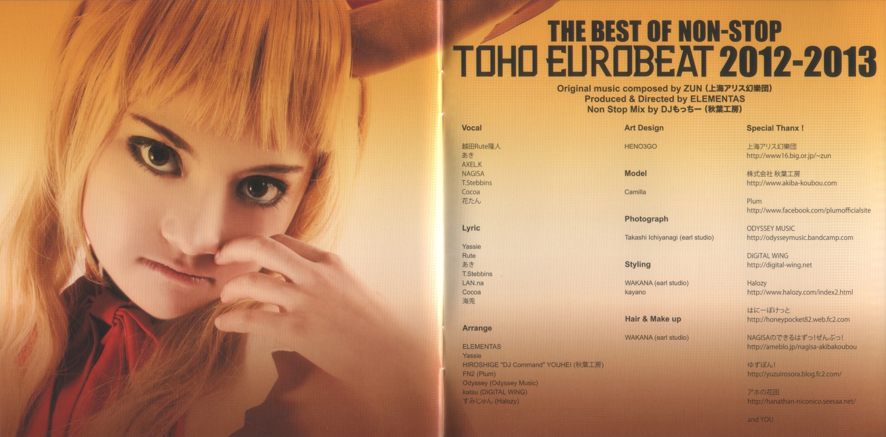 THE BEST OF NON-STOP TOHO EUROBEAT 2012-2013 (2013) MP3